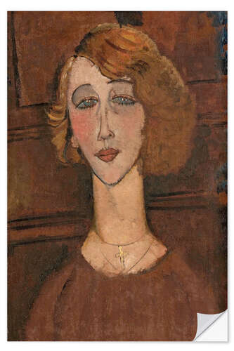 Wandsticker Renée, 1917