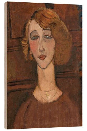 Hout print Renée, 1917