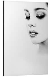 Magnettafel Olivia Rodrigo Bleistiftporträt