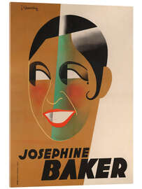 Acrylic print Josephine Baker, 1931