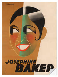 Självhäftande poster Josephine Baker, 1931