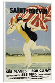 Aluminium print Saint-Brévin - Ses Plages, son Climat, ses Pins - Rene Lelong