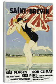 Canvas-taulu Saint-Brévin - Ses Plages, son Climat, ses Pins - Rene Lelong