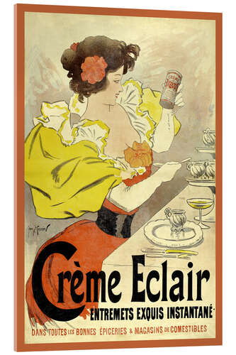 Akrylglastavla Crème Eclair