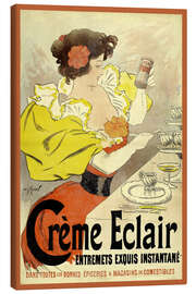 Canvas-taulu Crème Eclair - Vintage Advertising Collection