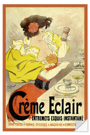 Naklejka na ścianę Crème Eclair - Vintage Advertising Collection