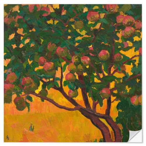 Sticker mural The apple tree, 1912