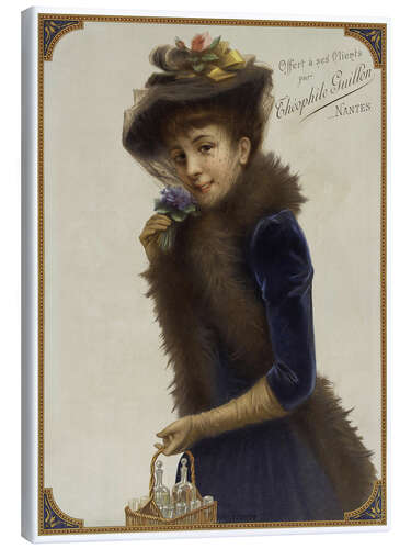 Canvas-taulu Théophile Guillon, Nantes, 1894
