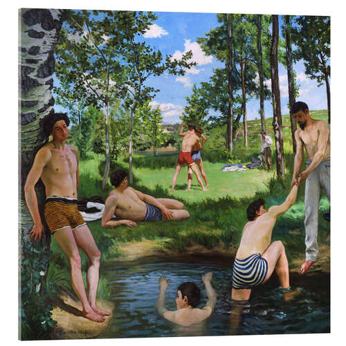Akryylilasitaulu Scène d'été (summer scene), 1869