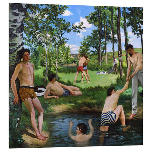 Obraz na PCV Scène d'été (summer scene), 1869