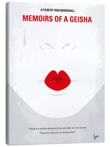 Canvas print Memoirs of a Geisha