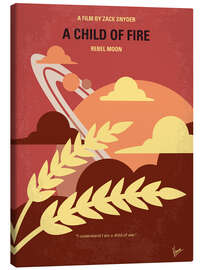 Canvas print A Child of Fire - Chungkong