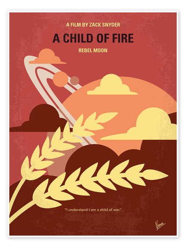 Poster A Child of Fire