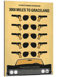 Tableau en aluminium 3000 Miles to Graceland - Chungkong