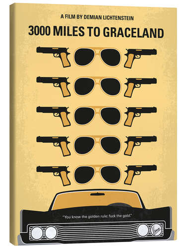 Leinwandbild 3000 Miles to Graceland