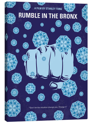 Stampa su tela Rumble in the Bronx