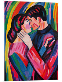 Cuadro de metacrilato Kisses under the rainbow - Frank Daske
