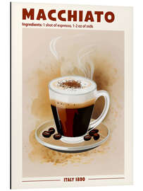Magnettafel Caffè Macchiato, Italy 1890