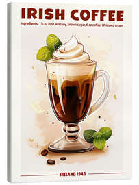Canvastavla Irish Coffee, Ireland 1943