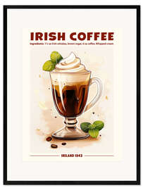 Framed art print Irish Coffee, Ireland 1943