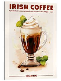 Cuadro de plexi-alu Irish Coffee, Ireland 1943