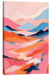 Canvas print Romance Valley - 83 Oranges