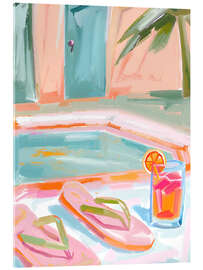 Cuadro de metacrilato Pooltime - Ohkimiko