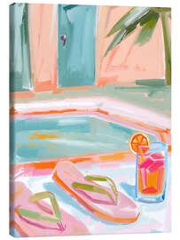 Canvas print Pooltime - Ohkimiko