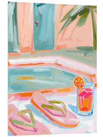 Hartschaumbild Pooltime