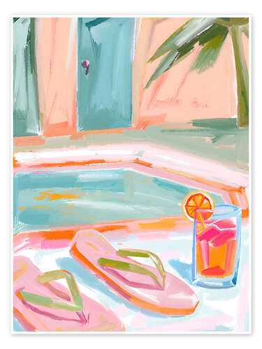 Plakat Pooltime