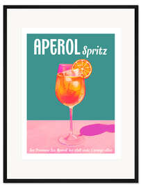 Gerahmter Kunstdruck Aperol Spritz