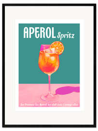 Impresión de arte enmarcada Aperol Spritz