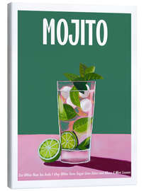 Canvastavla Mojito Cocktail