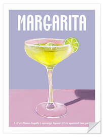 Sticker mural Margarita Cocktail