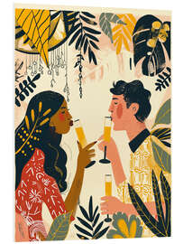 Cuadro de PVC Boho Sommer Mocktail Party - Frank Daske