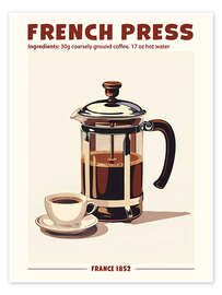 Poster French Press, France 1852