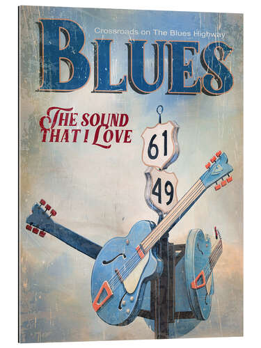 Gallery print Blues, the Sound That I Love