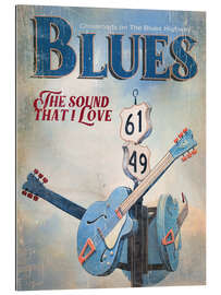 Gallery print Blues, the Sound That I Love