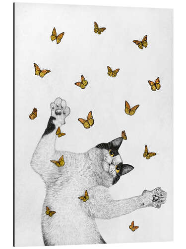 Obraz na aluminium Flight of the inner butterflies