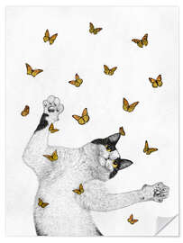 Sisustustarra Flight of the inner butterflies