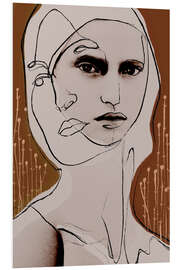 Hartschaumbild Sein und Schein