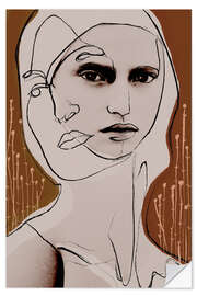 Wandsticker Sein und Schein