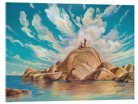 Tableau en verre acrylique Vision - Georg Huber