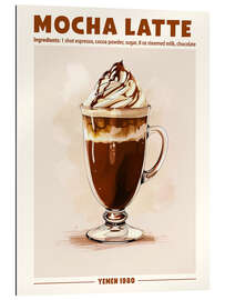 Cuadro de plexi-alu Mocha Latte, Yemen 1980