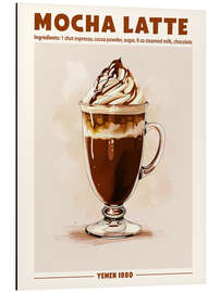 Magnettafel Mocha Latte, Yemen 1980