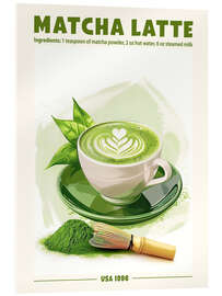 Akryylilasitaulu Matcha Latte, USA 1996