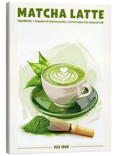 Tableau sur toile Matcha Latte, USA 1996