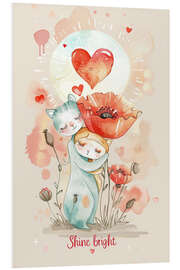 Hartschaumbild Shine bright - Bettina Dittmann