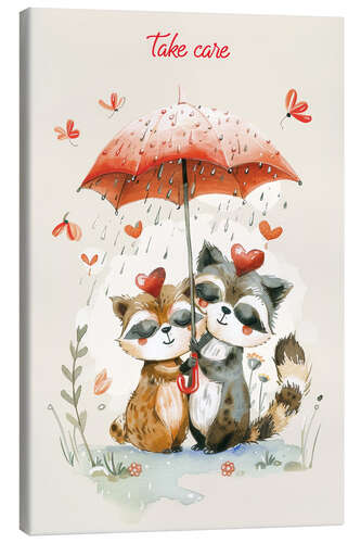 Canvas print Take Care