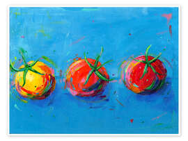 Wall print Tomatoes - Dawn Underwood